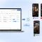creator reviewing TikTok live streaming tools on smartphone and laptop